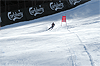 Immagine di un atleta impegnato nella Coppa del Mondo di Sci Alpino