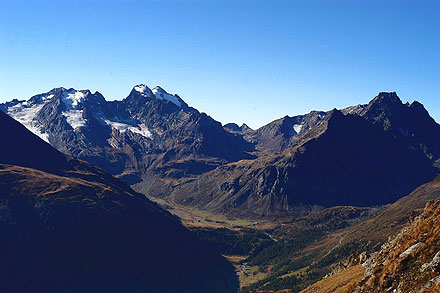 Panorama della Val Viola